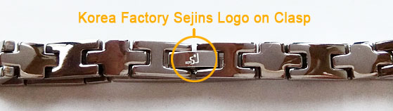 Korea Factory Sejins Logo on Clasp