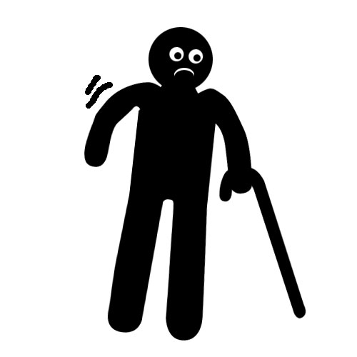 Man carry heavy stuff may cause slip disc